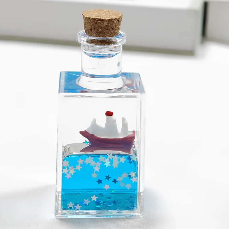 Small Square Wine Bottle Liquid Desk Decoration Small Square Wine Bottle Liquid Desk Decoration